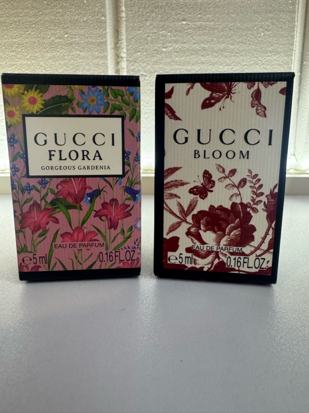 2fer Gucci Flora & Bloom Mini Duo - Pink Set of Two